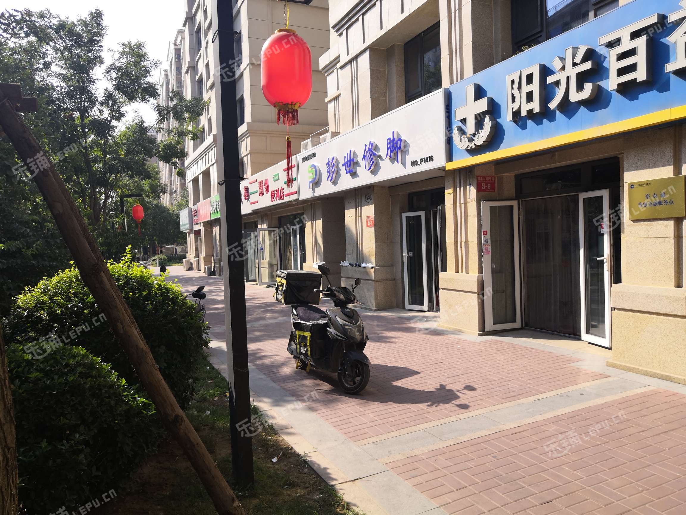 大兴庞各庄幸福路131㎡商铺出租,可办照,可明火,可餐饮