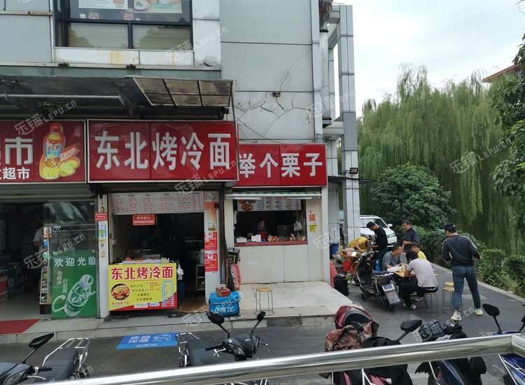 松江松江大学城文汇路12㎡小吃快餐店早点摊位转让,个人照可用,可明火