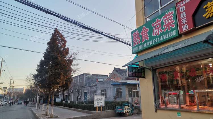 顺义后沙峪董各庄村中街200㎡小吃快餐店转让公司照可用可明火可餐饮