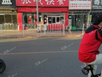 通州马驹桥S302(环科中路)100㎡小吃快餐店转让，个人照可用，可餐饮