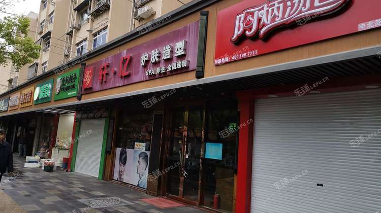 闵行颛桥申北路180㎡美发店转让,个人照可用