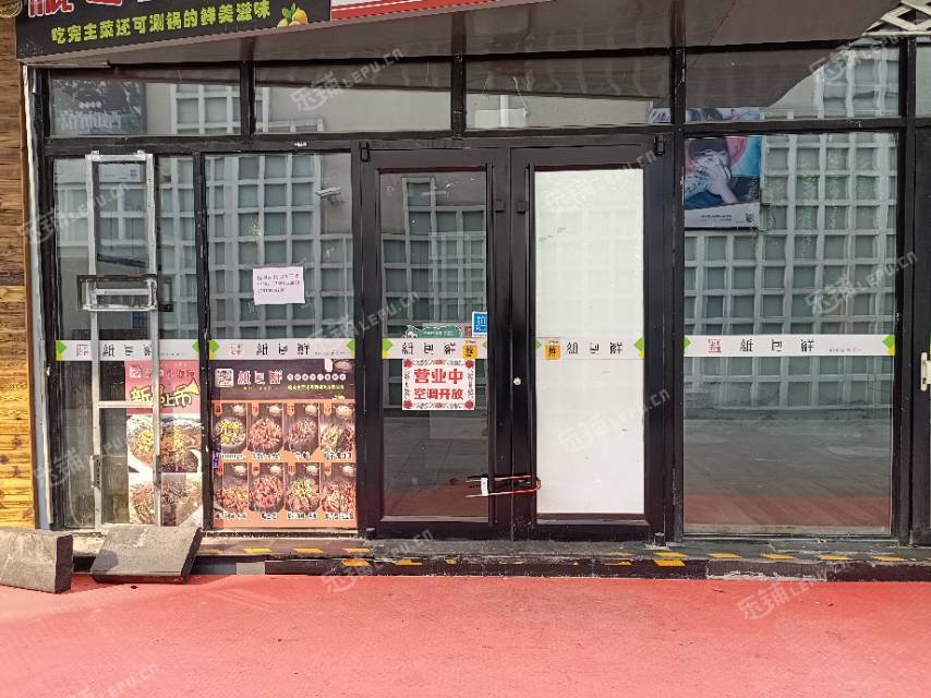 延庆妫水北街180㎡商铺转让，公司照可过户，可明火，可餐饮
