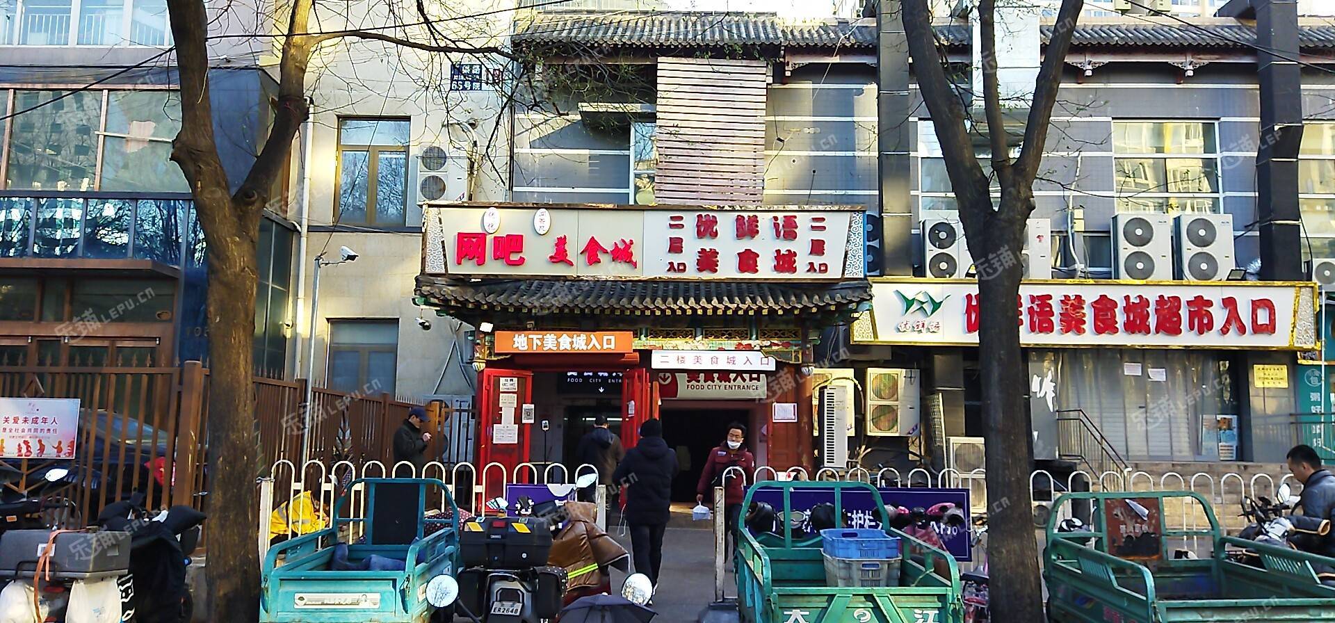 朝阳劲松15㎡商铺出租，大照/集体照，可明火，可餐饮