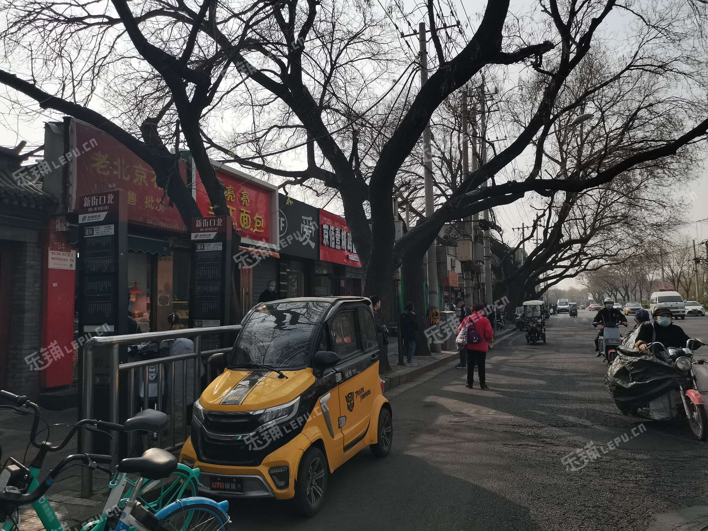 西城積水潭新街口北大街12㎡精品店出租，個人照可用，可餐飲